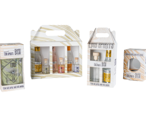 Kartonnen geschenkdozen met personalisatie