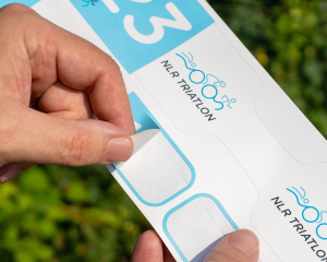 Triatlon matricák ragasztós vinylből