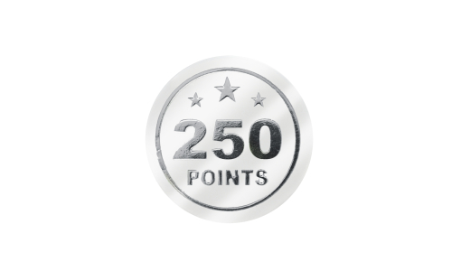 Pearl Funfair Token round with foil print