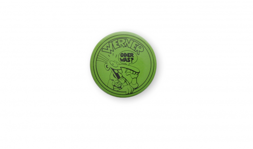 Round Button with full colour print and magnetic closure