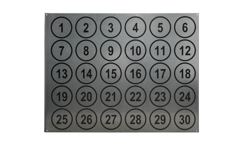 Magnetic metal Wall Panel to store Car Top Hats