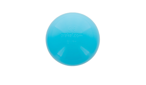 Bolas para piscina em azul claro