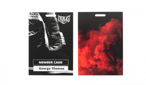 Synaps Badges with black and full colour print with perforation