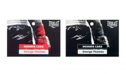 Synaps Badges with black and full colour print with perforation
