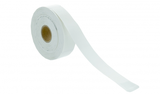 Pulseiras médicas térmicas brancas com fecho adesivo