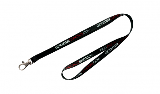 Satin Lanyard 10 mm width with full colour print