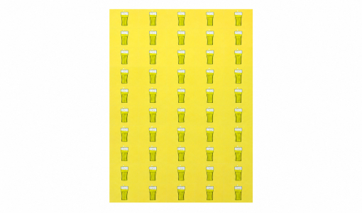 Drink Vouchers on a sheet