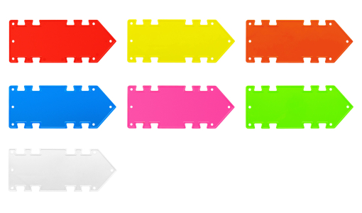 Blank Arrow Signs in different colours