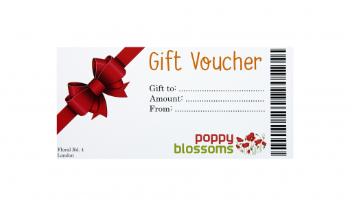 Gift Voucher with full colour print