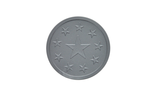 Silver Token in Stock engraved with standard design