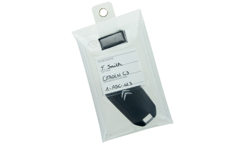 Transparent Key Pouch for car keys and key cards
