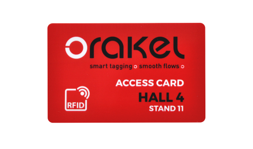 Personalised RFID Card printed with full colour